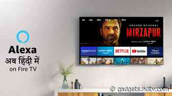Amazon Fire TV Devices Get Alexa in Hindi, Routines Support