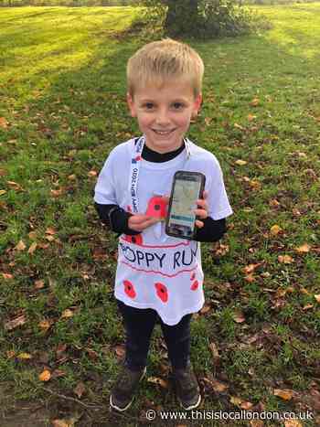 Boy, 6, raises over £1,000 for the Poppy Appeal