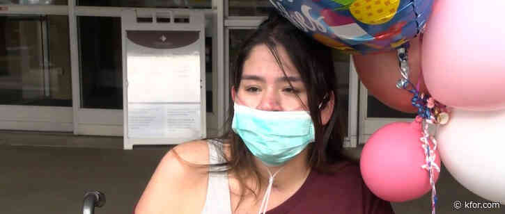 She was pregnant and COVID-19 positive, but this 25-year-old left the hospital with her baby in her arms