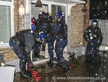 Dawn raids see 8 arrested and discovery of crack cocaine, heroin and cannabis farm