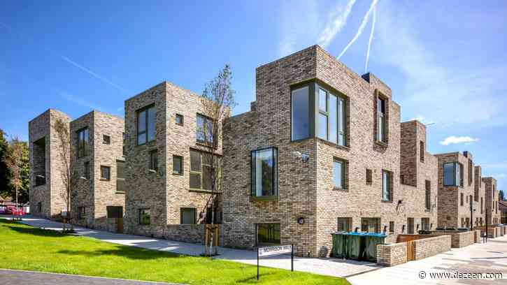 Peter Barber Architects creates five terraces of affordable homes in Greenwich
