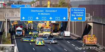 Unfall in Köln: Auch anderes Betonteil an A3 absturzgefährdet - Kölner Stadt-Anzeiger