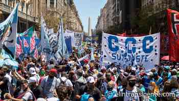 Jornada de protestas en la Ciudad de Buenos Aires - El Intransigente