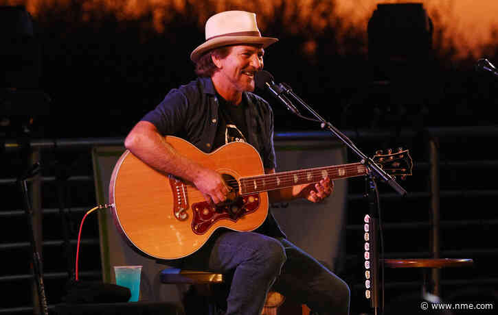 Watch Eddie Vedder perform two new songs at virtual concert fundraiser
