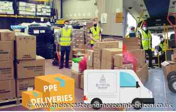 1.3million items of PPE delivered to Blackburn with Darwen care providers - Lancaster and Morecambe Citizen