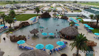 World's largest RV park swimming pool becomes popular destination for families during pandemic
