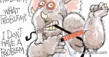 Bagley Cartoon: Political Junkie