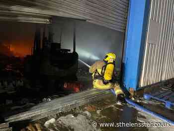 Fire rips through shop warehouse on Knowsley Industrial Estate during early hours - St Helens Star