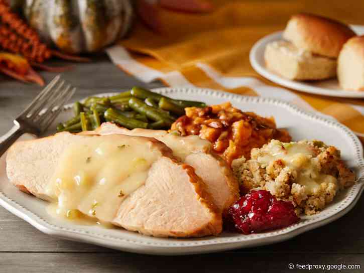 12 chain restaurants serving Thanksgiving dinner