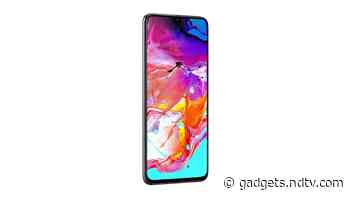 Samsung Galaxy A70 Starts Receiving One UI 2.5 Update With November 2020 Security Patch: Report