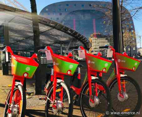 Lime rolt zijn eerste deelfietsen uit in Rotterdam