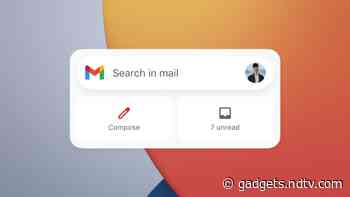 Gmail for iOS Now Has a Widget to Let You Search Your Inbox, Compose New Emails Quickly