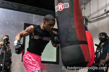 Errol Spence virtual media workout quotes for Dec.5th