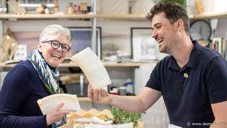 Arthur Mamou-Mani collaborates with Dassault Systèmes to explore "lifecycle of materials"