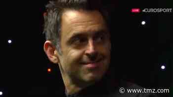 Snooker Star Ronnie O'Sullivan Rips Huge Fart and Blames Ref, Busted By Video