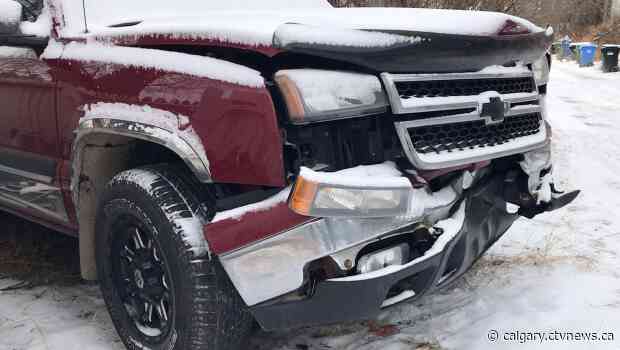 'We’re in limbo': Calgary senior faces steep repair bill after collision with stolen car