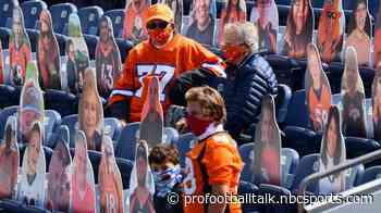 Broncos will not have fans at home games after Sunday