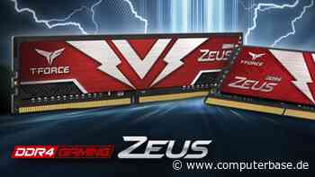 Einsteiger-RAM mit Aufkleber: Auf Vulcan-DDR4-RAM folgt bei Team Group „T-Force Zeus“ [Notiz]