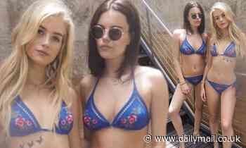 Lottie Moss shares throwback snap of herself and 'angel' Emily Blackwell in matching bikinis