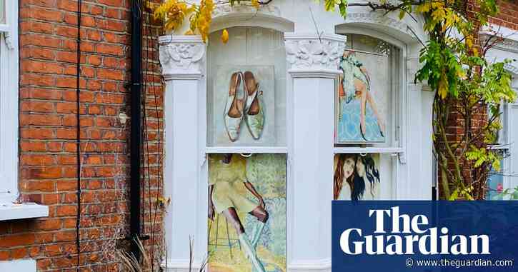 Pavement Picassos: the locked-down artists showing work in their windows