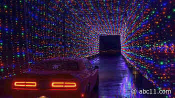 Kick off the holiday season at this spectacular drive-thru light display with over one million lights