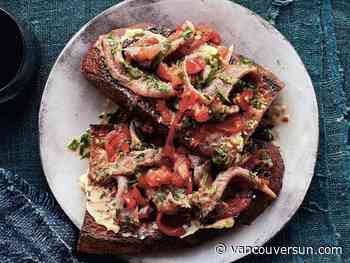 Recipe: Crunchy Tomato, Pepper and Anchovy Toasts
