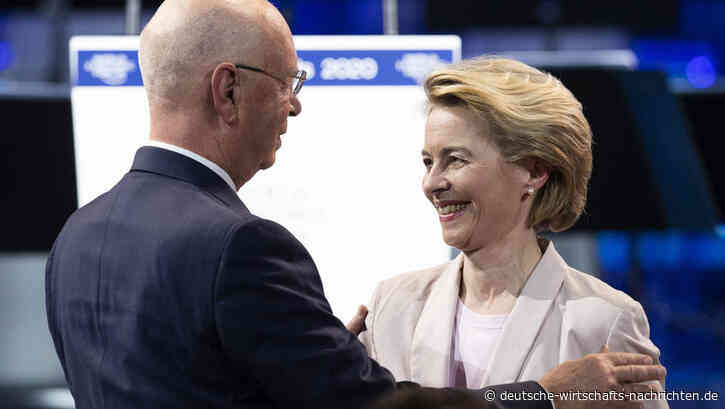 EU-Chefin Ursula von der Leyen outet sich als Unterstützerin des „Great Reset“