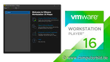 VMware Workstation Player: Version 16.1 gratis verfügbar - COMPUTER BILD