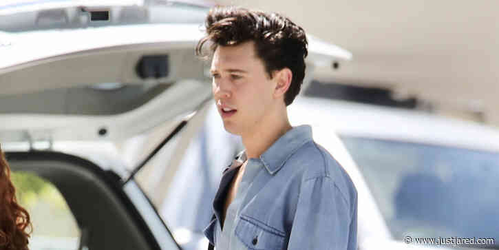 Austin Butler Steps Out While Filming Elvis Presley Biopic in Australia