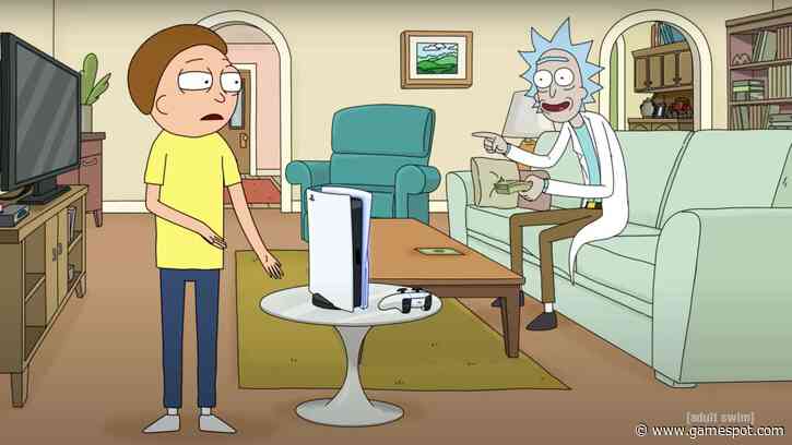 Sony Releases PS5 Ad Featuring Rick And Morty