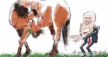 Bagley Cartoon: Giuliani’s Gift Horse