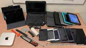 Police seize drugs, weapons and stolen property after traffic stop - Lethbridge News Now