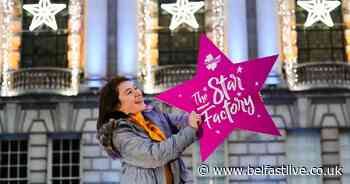 "Star Factory" opens in front of Belfast City Hall until Christmas - Belfast Live