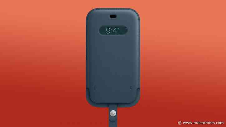 Leather Sleeve for iPhone 12 Models Now Available From Apple