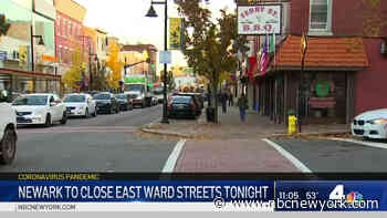 Newark to Close East Ward Streets in Attempt to Halt COVID-19 Spread - NBC New York