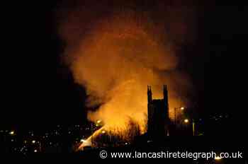 Flames lit up night sky as Woodfield Mill destroyed in blaze