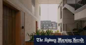 Post-war architecture inspires terraces focused on masonry, brickwork - Sydney Morning Herald