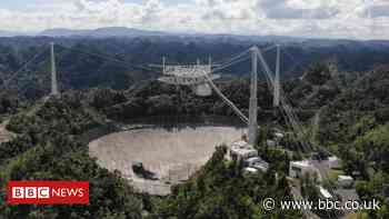 Iconic Puerto Rico telescope to be dismantled amid collapse fears