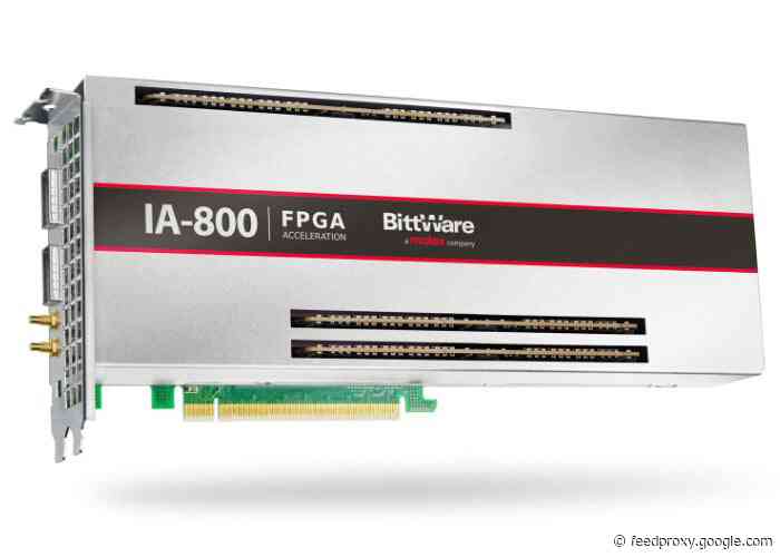 BittWare IA-840F with Intel Agilex FPGA card with oneAPI support