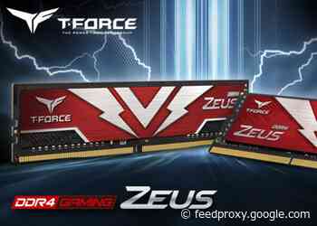Team Group Two ZEUS Series gaming memory modules