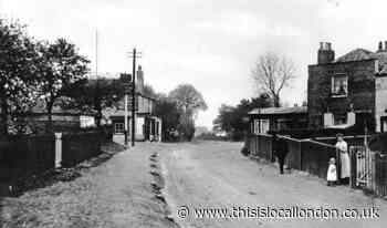 A village view in East London unrecognisable from more than a century ago