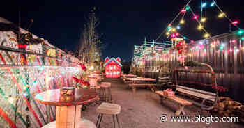 This is what Toronto's massive Christmas-themed patio looks like - blogTO