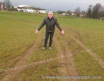 ‘This is just terrible’: Vandal driver damages £460,000 football pitches in Blackburn