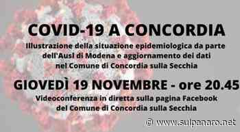 Concordia sulla Secchia, videoconferenza aperta ai cittadini sul Covid nel territorio - SulPanaro