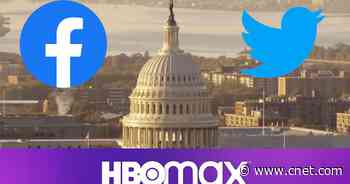 Facebook and Twitter CEOs back in congress, HBO Max hits Amazon devices video     - CNET