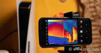 The PlayStation 5 gets this hot under our thermal imaging camera video     - CNET