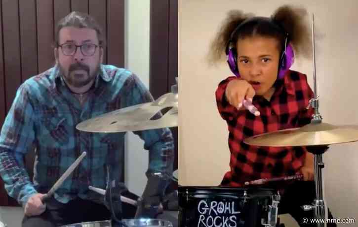 Dave Grohl concedes defeat in drum battle with Nandi Bushell: “This kid is a force of nature”