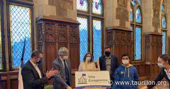 Label Ville Européenne : La Ville d'Arras est la première à inaugurer sa plaque - Le Taurillon