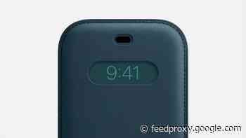 New iPhone 12 Leather Sleeve with MagSafe now available to order for $129