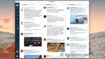 TweetDeck for Mac updated to run natively on Apple Silicon M1 chip